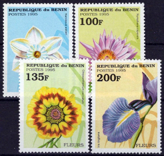 Benin 769//773 MNH Flowers Plants Nature 071423S115