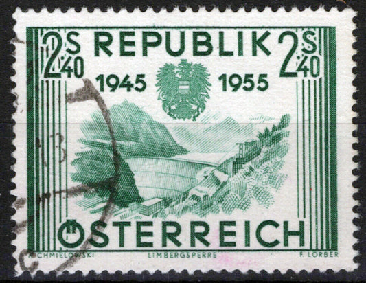 Austria 603 used 2.40s Limberg Dam Engineering