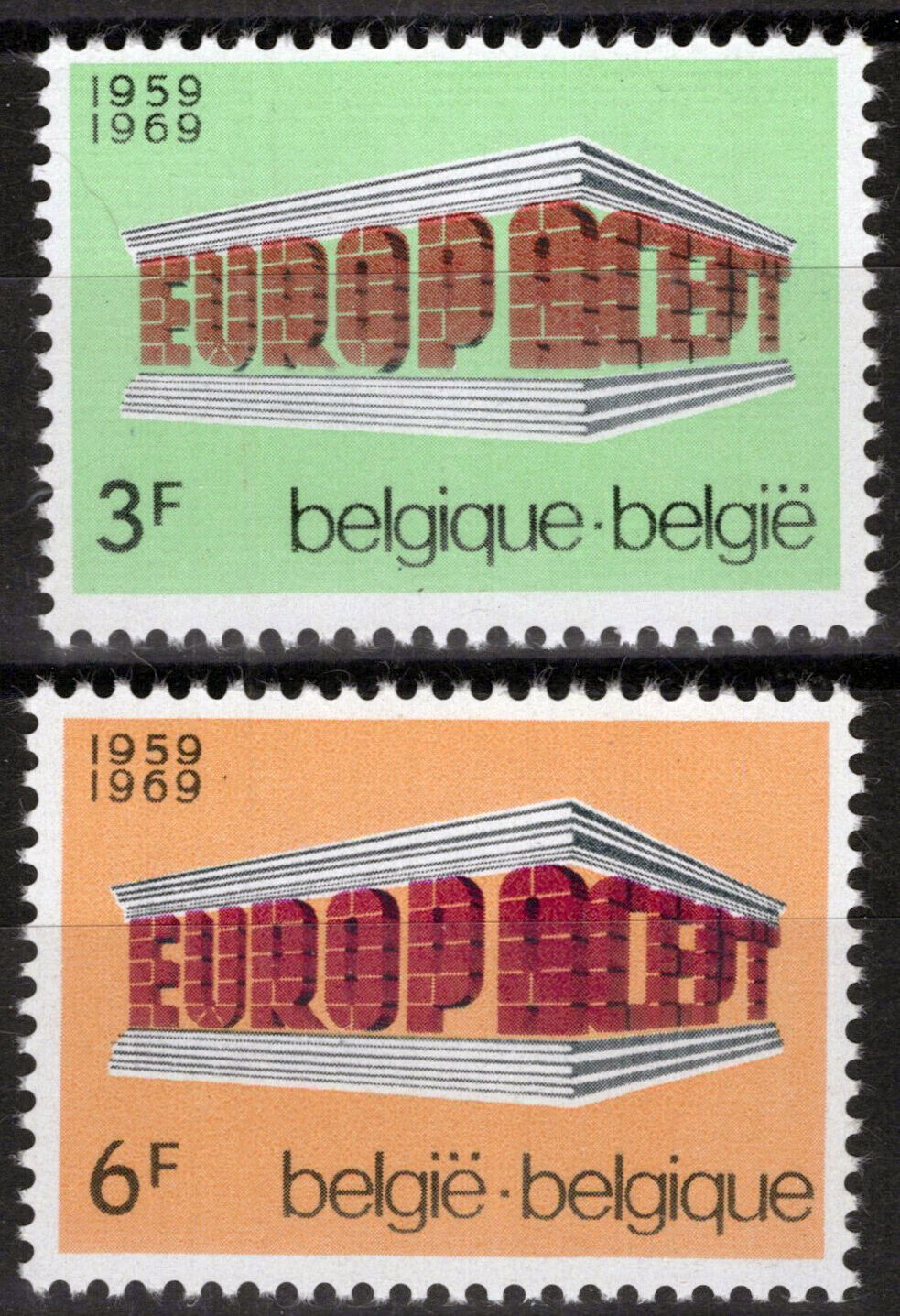 Belgium 718-719 MNH Europa Cept ZAYIX 071823S111M