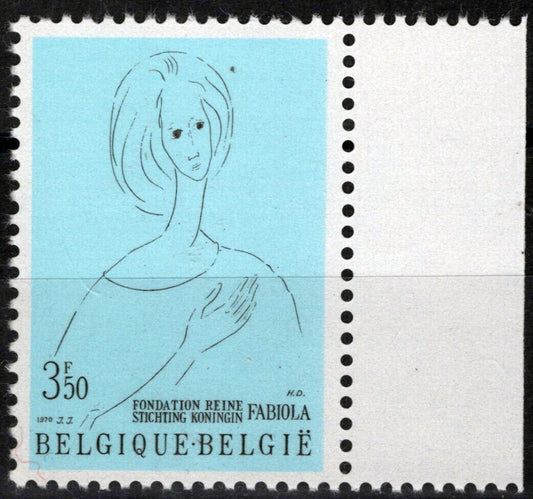 Belgium 791 MNH Queen Fabiola Foundation Mental Health ZAYIX 071823S131M
