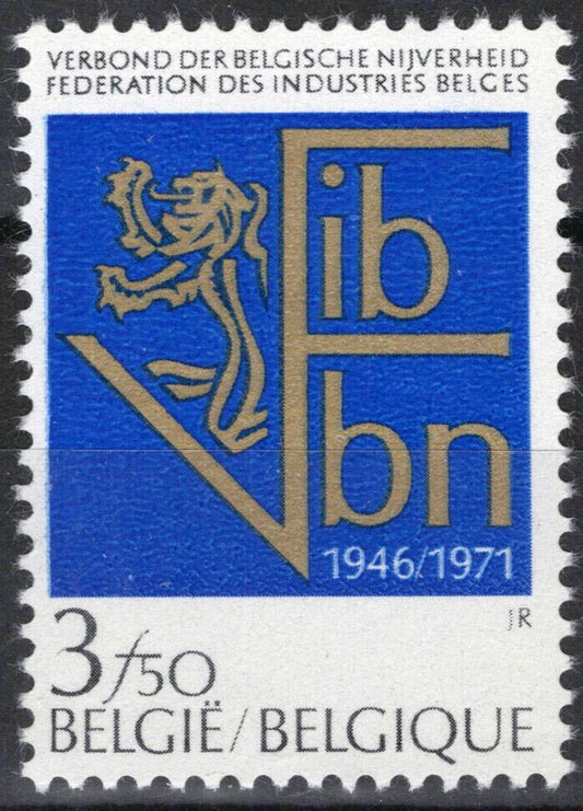 Belgium 817 MNH Federation Belgian Industries ZAYIX 071823S155M
