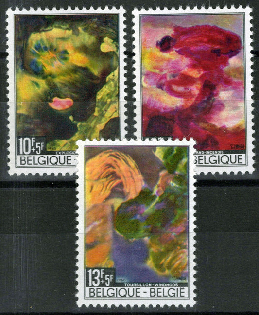 Belgium B829-B831 MNH Semi-Postal Paintings Artist Pol Mara ZAYIX 071823S164