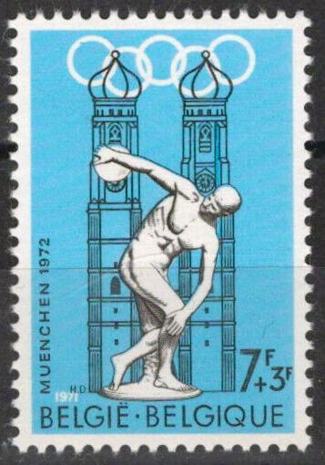 Belgium B873 MNH Semi-Postal Statue Olympic Games Sports ZAYIX 071823S178M