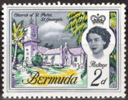 Bermuda 176 MNH Church of St. Peter Architecture ZAYIX 071823S187M