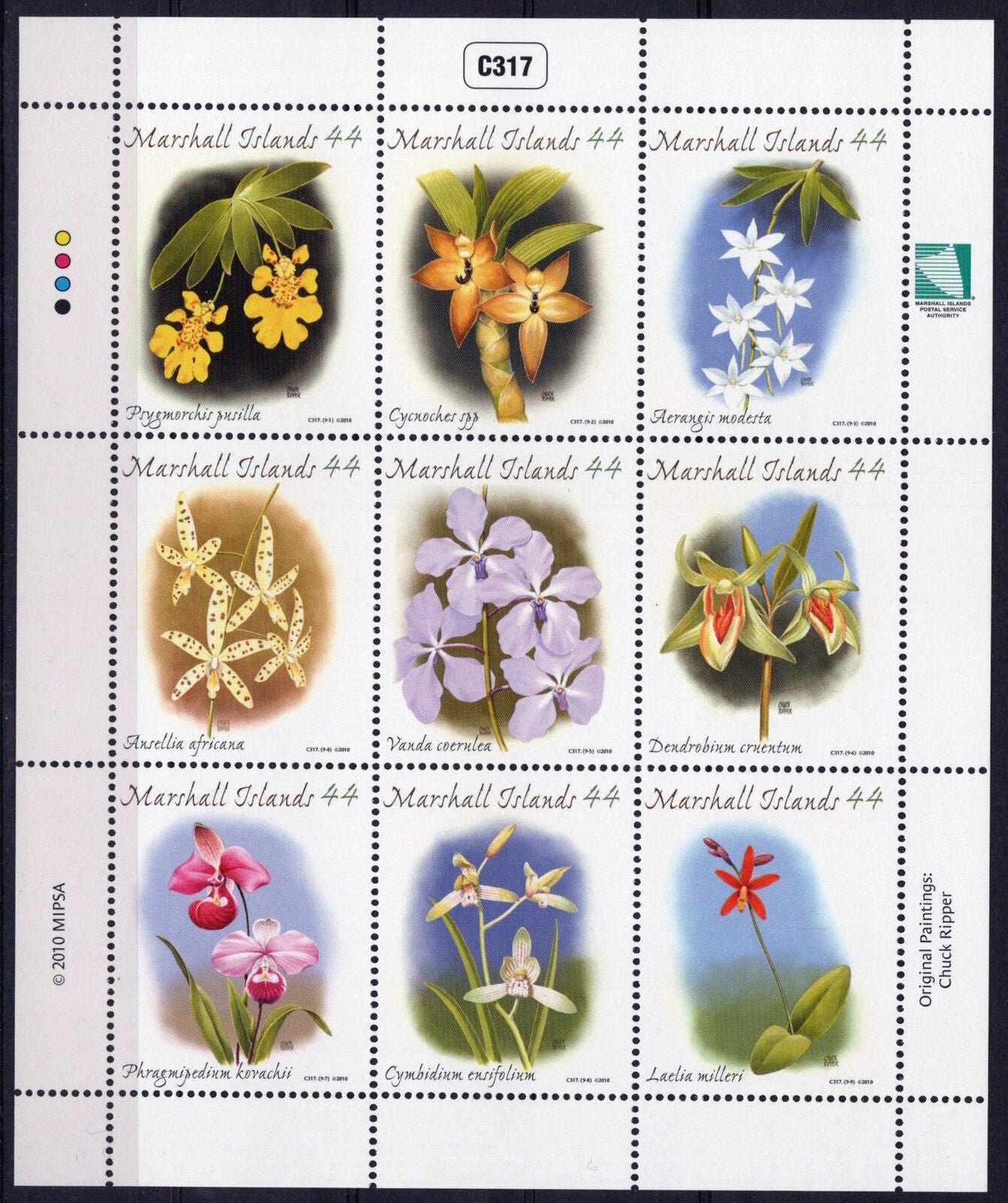 Marshall Islands 976 MNH Flowers Plants Nature ZAYIX 090223SM72M