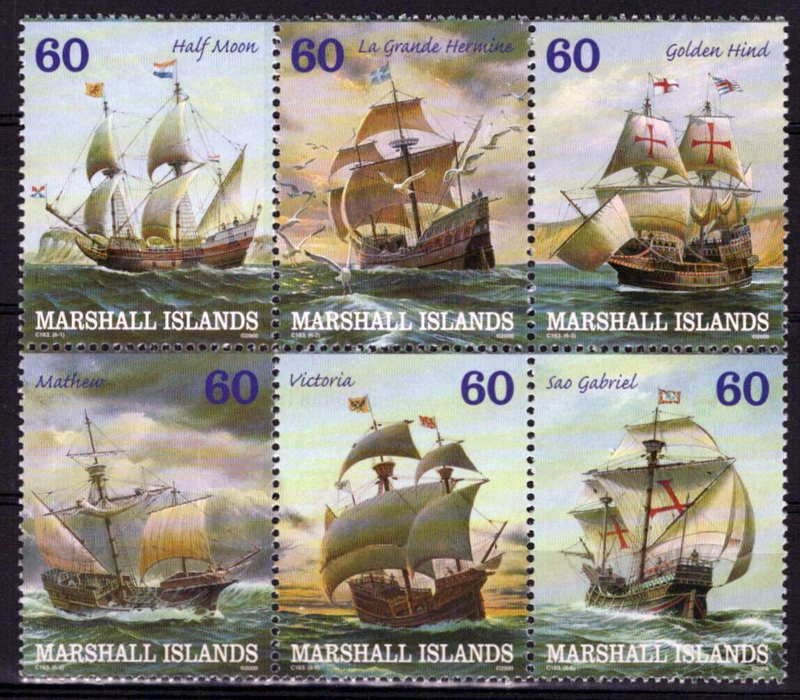 Marshall Islands 749 MNH Sailing Ships Transportation Zayix Stamps 090223SM73M