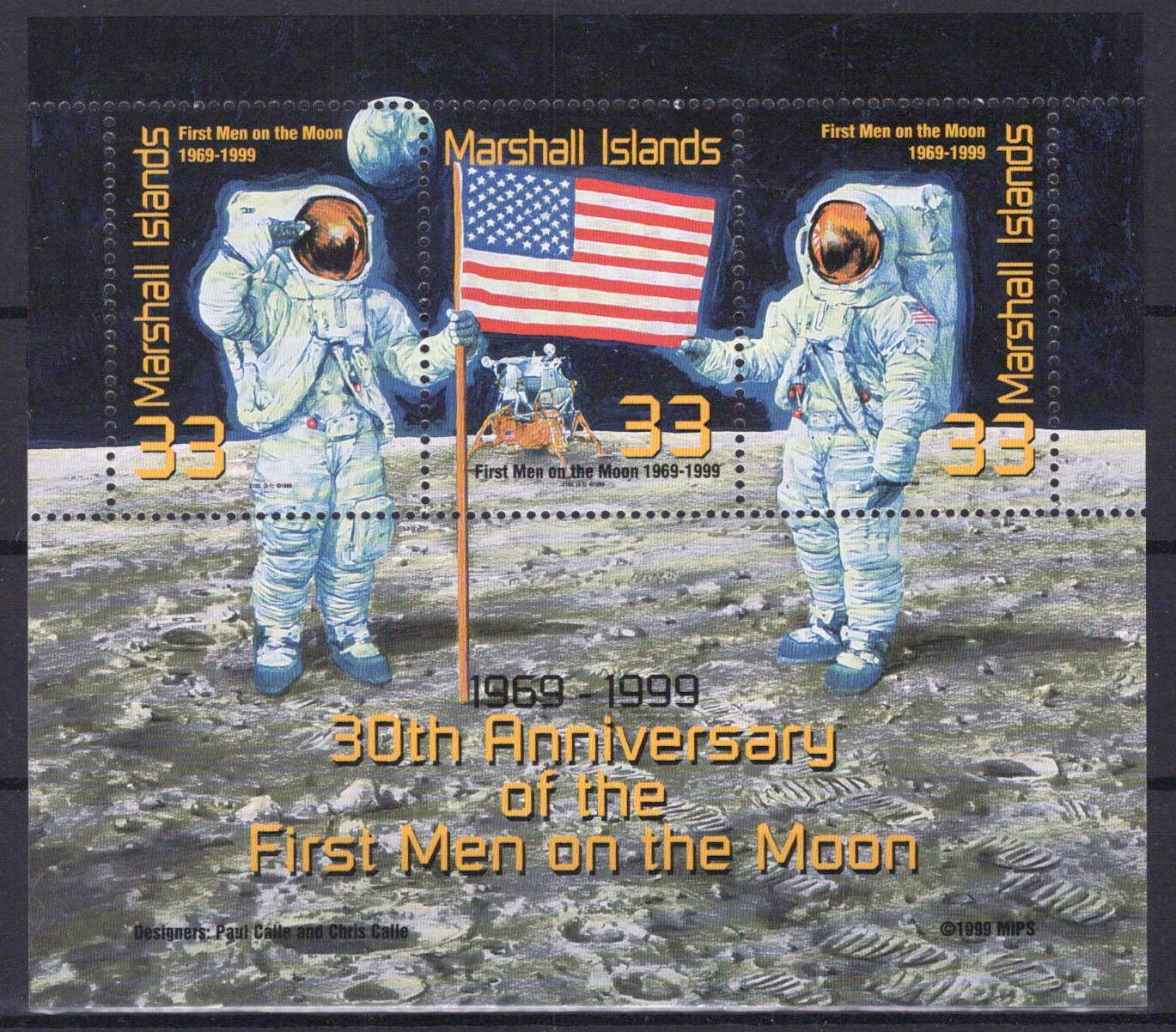 Marshall Islands 712 MNH Moon Landing Anniversary Space Zayix Stamps 090223SM64M