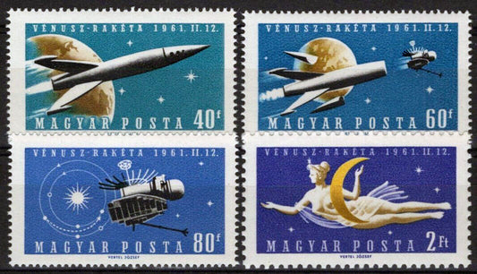 Hungary 1385-1388 MNH Space Rockets Venus Space Probe 092023S122