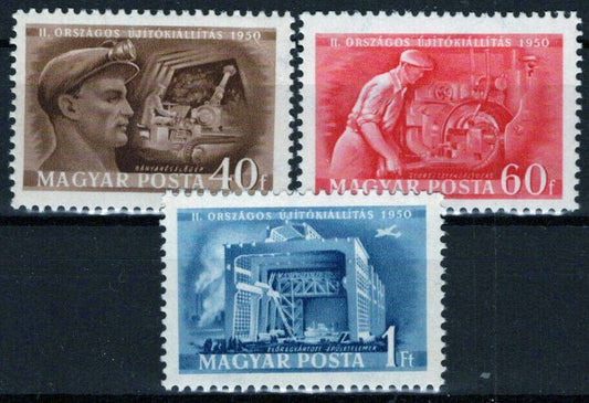 Hungary 911-913 MNH Industry Inventions 092023S155