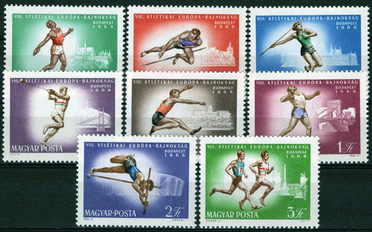 Hungary 1787-1794 MNH Sports Athletics Discus Thrower 092023S134