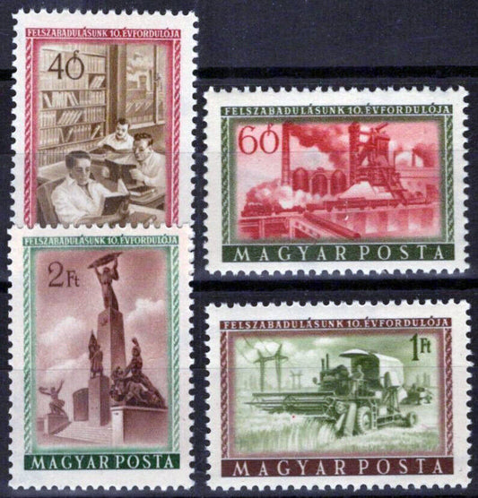 Hungary 1109-1112 MNH Industry Agriculture 092023S184