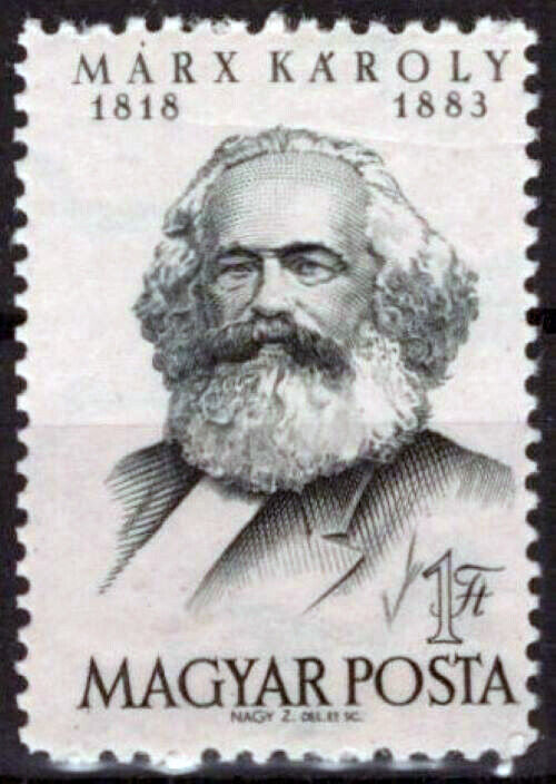 Hungary 1042 MNH Karl Marx Politician 092023S182