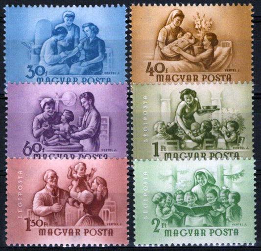 Hungary 1079-1081, C146-C148 MNH Medical Health Women 092023S179