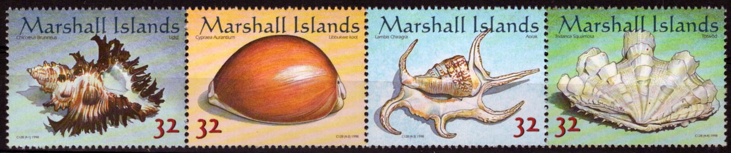 Marshall Islands 653 MNH Sea Shells Marine Life ZAYIX 092723SL11M