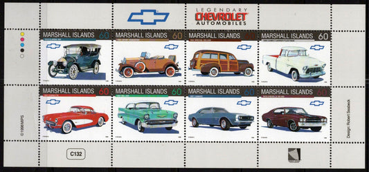 Marshall Islands 667 MNH Automobiles Chevrolet Transportation 092723SL10M