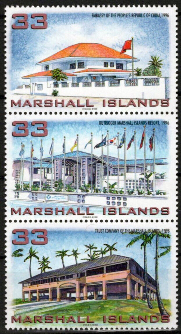 Marshall Islands 669 MNH Architecture Buildings Zayix Stamps 092523SM66M