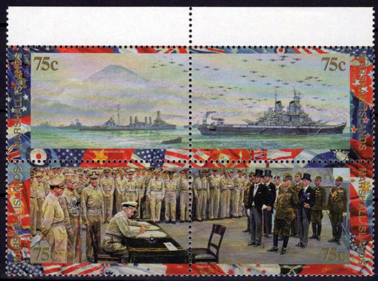 Marshall Islands 866 MNH Military War V-J Day Ships 092523SM57M