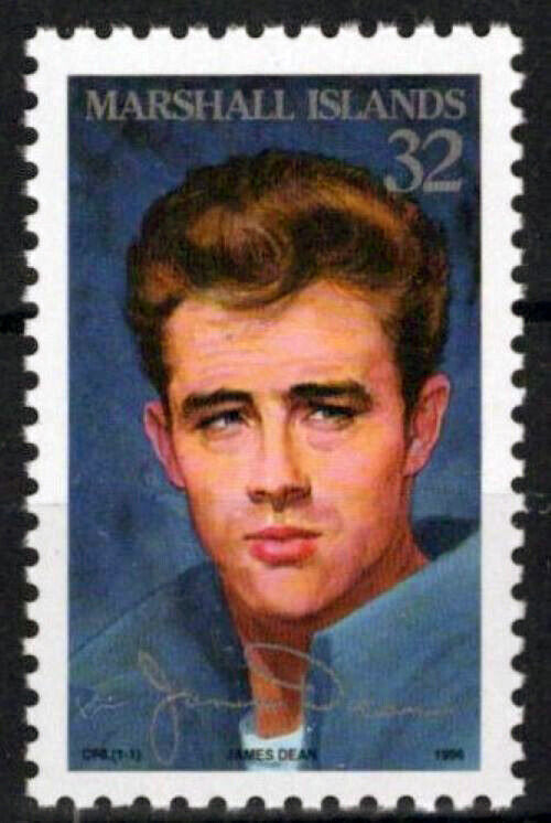 Marshall Islands 610 MNH James Dean Actor Entertainment Zayix Stamps 100323S152M