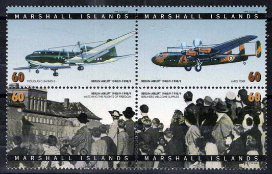 Marshall Islands 656 MNH Aviation Military War Berlin Airlift 100323S157M