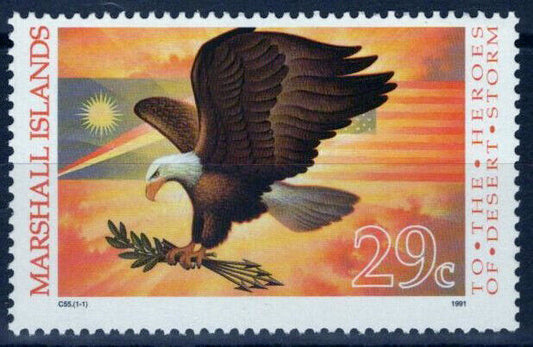 Marshall Islands 399 MNH Eagle Birds Animals 100323S170