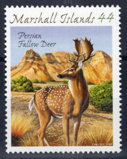 Marshall Islands 955i MNH Persian Fallow Deer Endangered Animal 101623S09M