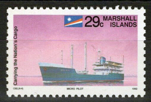 Marshall Islands 417 MNH Ships Transportation Freighter 101623S15M