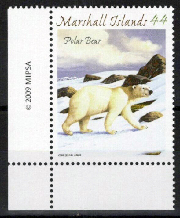 Marshall Islands 955j MNH Polar Bear Endangered Animals 101623S11M