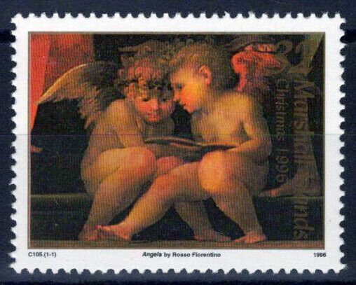 Marshall Islands 616 MNH Christmas Cherubs, Angels Zayix Stamps 100323S188M