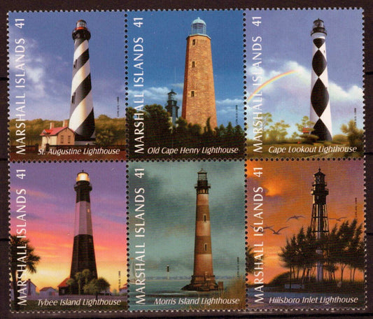 Marshall Islands 906 MNH Lighthouses St. Augustine 092523SM98M