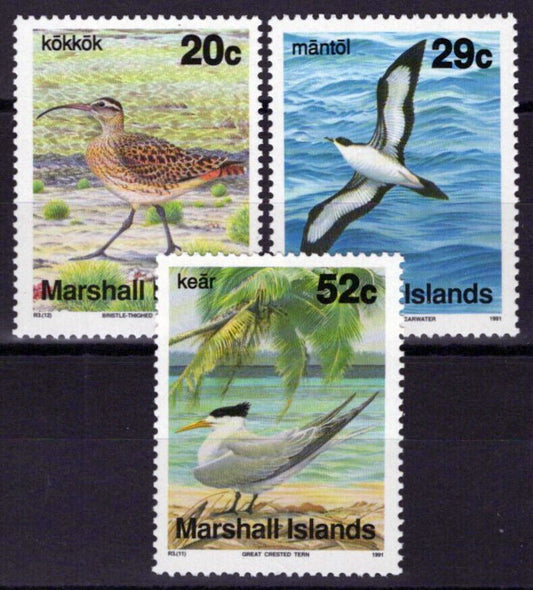 Marshall Islands 351, 355, 362 MNH Birds Wildlife Animals 101623S22M