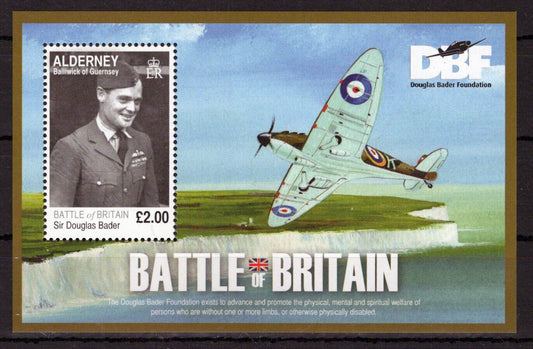 Alderney 375 MNH Battle of Britain Aviation Military War