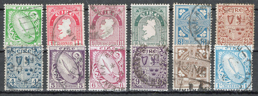 Ireland 65-76 Used Wmk "SE" in Monogram, Definitive issue 1223X0006