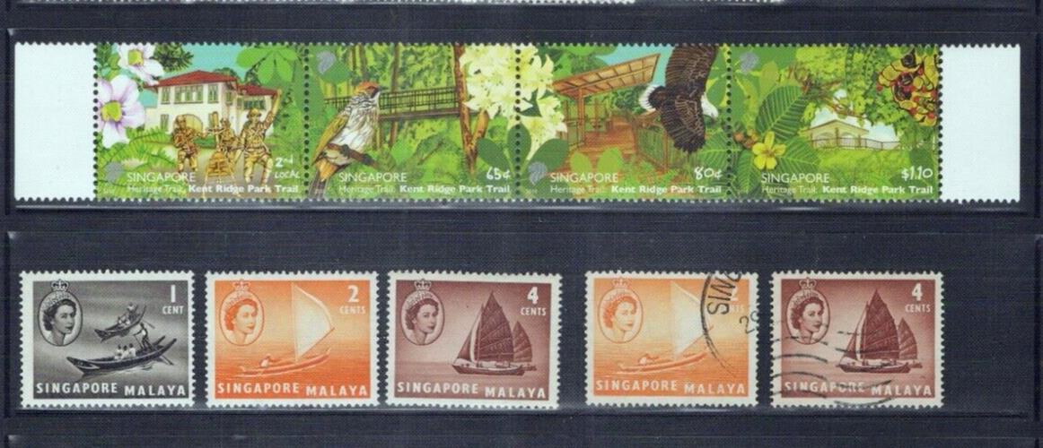 Singapore High Catalog Collection $89 Birds, Dance, KG6, ships