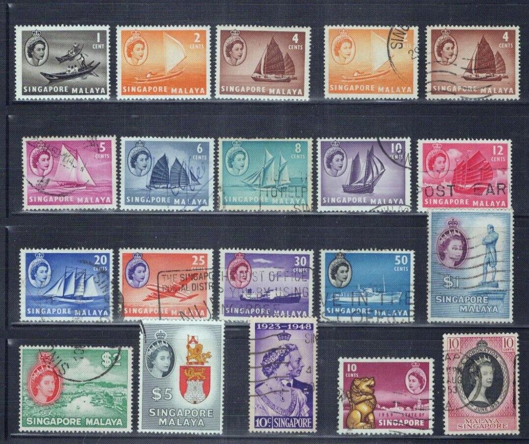 Singapore High Catalog Collection $89 Birds, Dance, KG6, ships