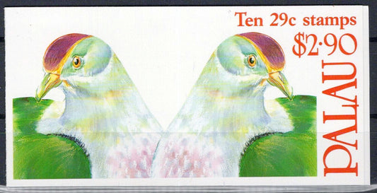 Palau 272b MNH Complete Booklet Birds Animals Nature