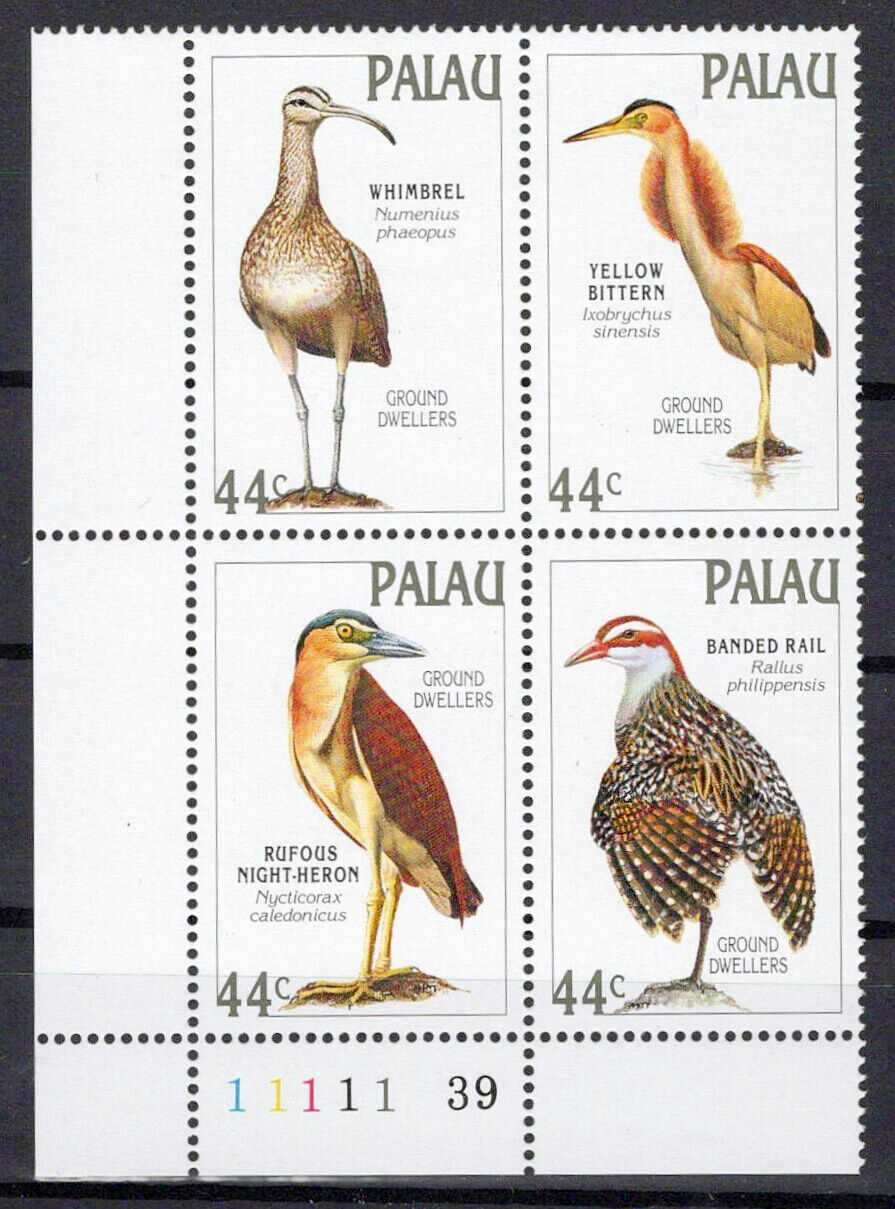 Palau 190a MNH Ground Dwelling Birds Nature Animals