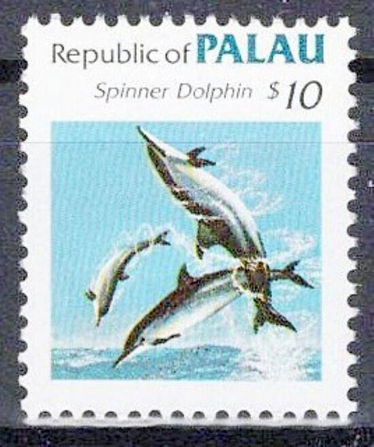 Palau 85 MNH Marine Life Spinner Dolphins