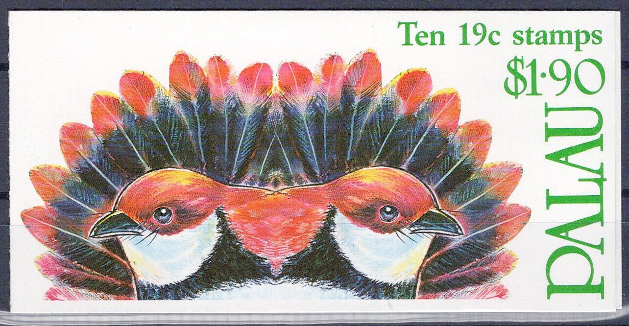 Palau 269b MNH Complete Booklet Birds Animals Nature