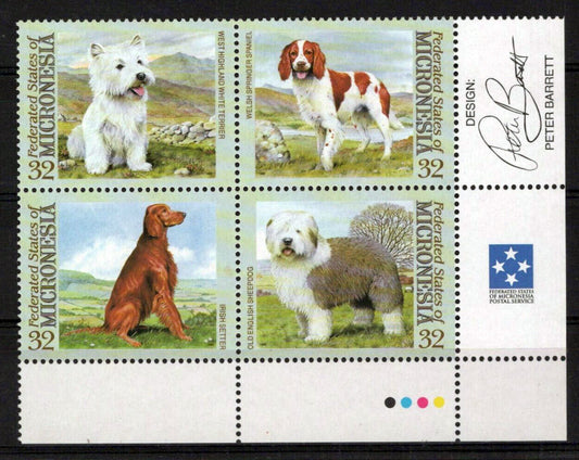 Micronesia 211 MNH Pets Animals Dogs