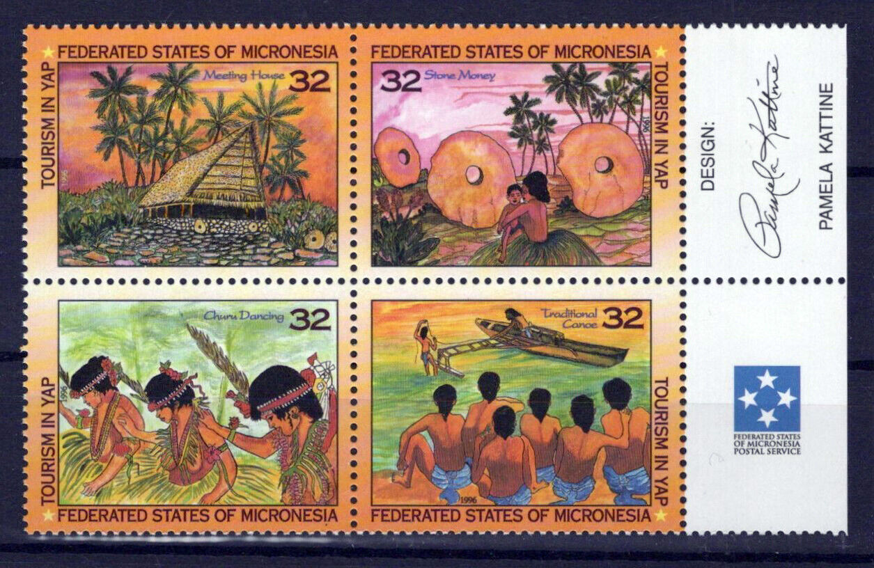 Micronesia 239 MNH Tourism Culture Customs Churu Dancing