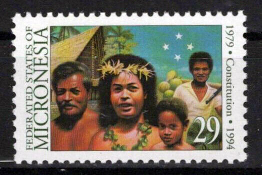 Micronesia 194 MNH Constitution Anniversary Government