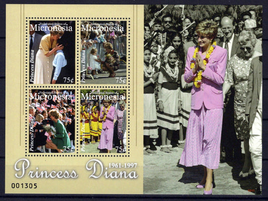 Micronesia 894 MNH Princess Diana Royalty