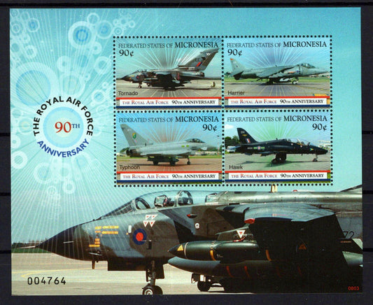 Micronesia 773 MNH Royal Air Force Aviation Military War