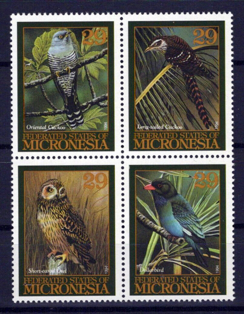 Micronesia 201 MNH Migratory Birds Animals