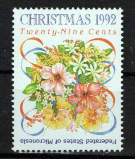 Micronesia 154 MNH Christmas Flowers Plants