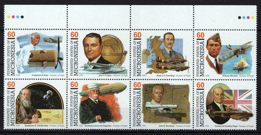 Micronesia 233 MNH Pioneers of Flight Aviation Planes