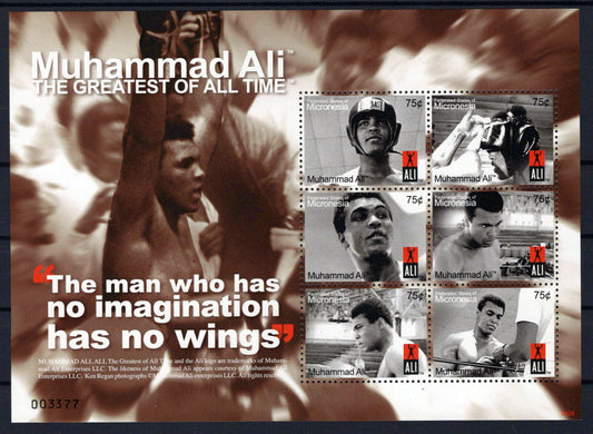 Micronesia 775 MNH Muhammad Ali Sports Games Boxing