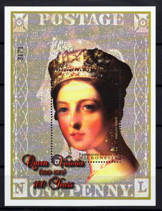 Micronesia 442 MNH Queen Victoria Historical Figure