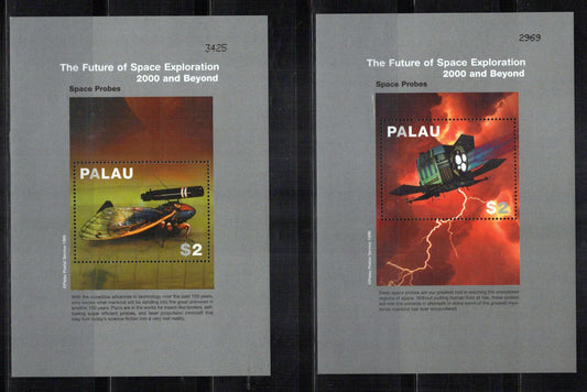 Palau 533-537 MNH Space Exploration Probes