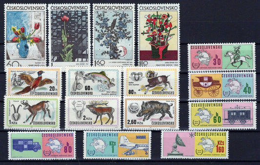 Czechoslovakia 1760//1967 MNH 3 Complete Sets Art Wildlife UPU ZAYIX 0224M0071M